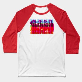 television cmyk graphic Baseball T-Shirt